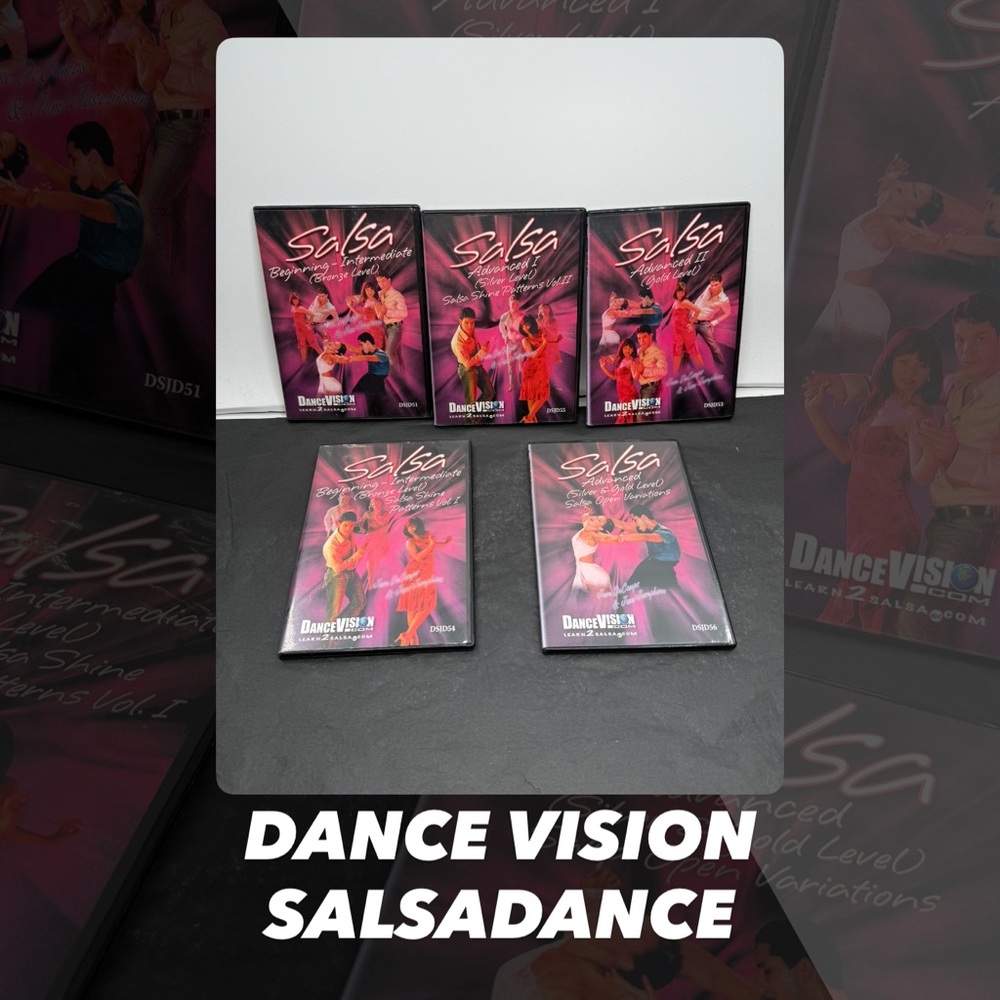 EUC Dance Vision Salsa Dance Instructional DVD Set
